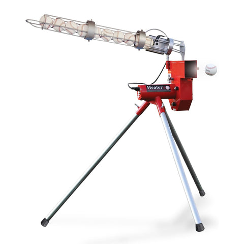 Maquina Entrenamiento Bateo Beisbol Heater Pelota Con Dispensador de Bolas Automático