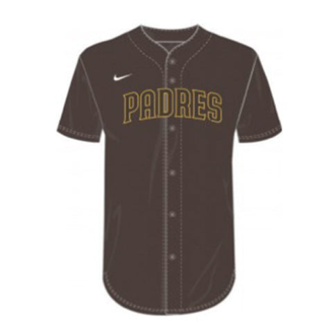 Jersey Camisola DRI-FIT Beisbol Fanatics Padres San Diego Café ADULTO
