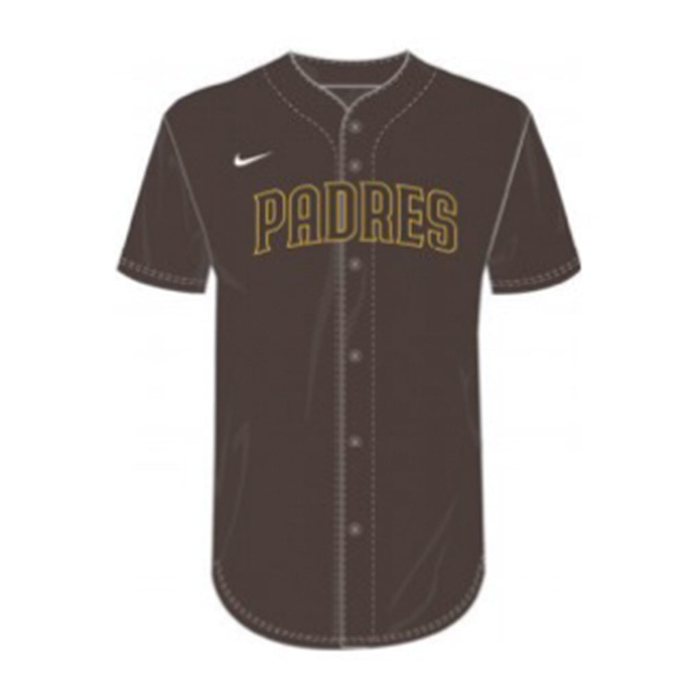 Jersey Camisola DRI-FIT Beisbol Fanatics Padres San Diego Café INFANTIL