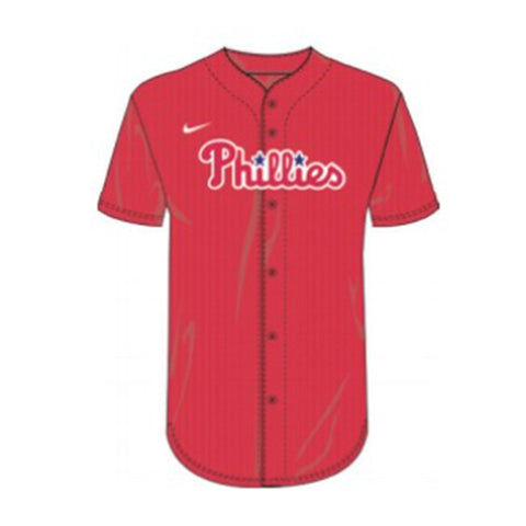 Jersey Camisola Beisbol Fanatics Phillies Philadelphia Rojo ADULTO