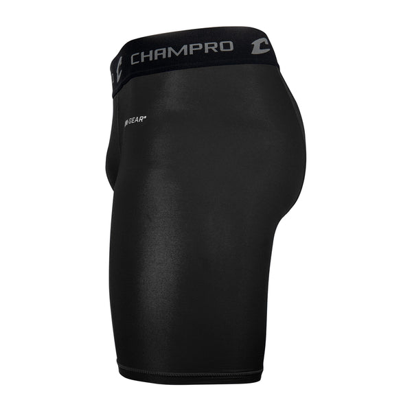 Licra de Compresión Corta Beisbol Softbol Champro CS4A Negro ADULTO