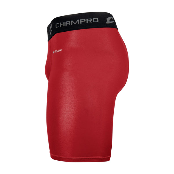 Licra de Compresión Corta Beisbol Softbol Champro CS4A Rojo ADULTO