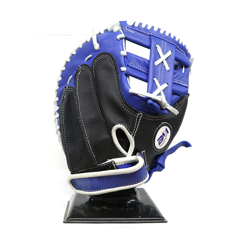Guante Para Catcher Softbol Beisbolmania R2000SBNGOAZL Negro Azul 32 In