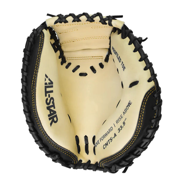 Guante Para Catcher Beisbol All Star Top Star CM-TS-A-RHT Negro Crema 33.5 In