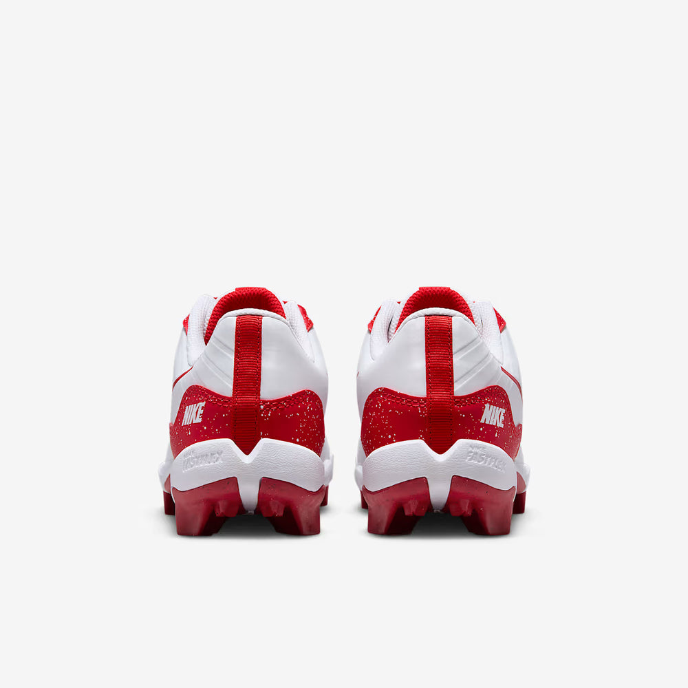 Spikes Beisbol Softbol Nike Alpha Huarache 4 Keystone Blanco Rojo INFANTIL