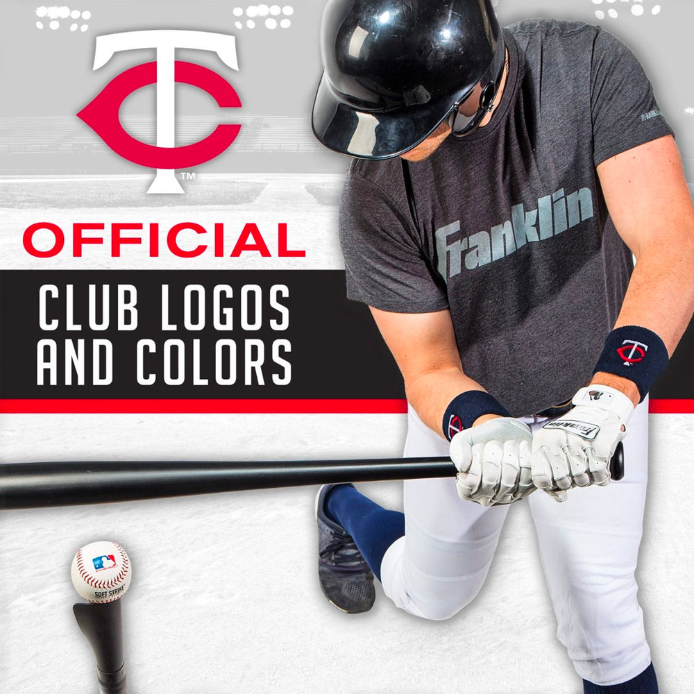 Muñequeras Franklin 2.5 in MLB Team Minnesota Twins