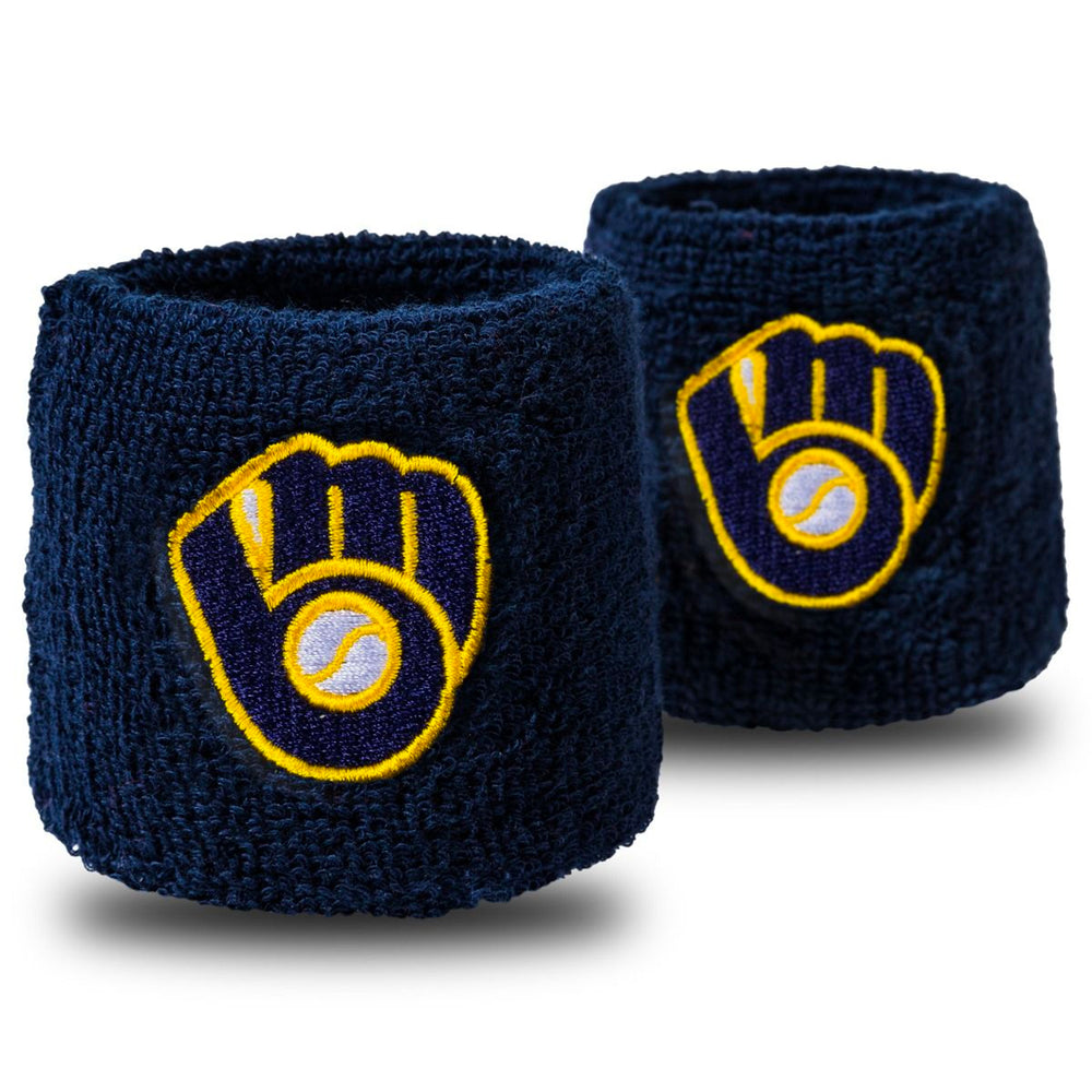 Muñequeras Franklin 2.5 in MLB Team Milwaukee Cerveceros