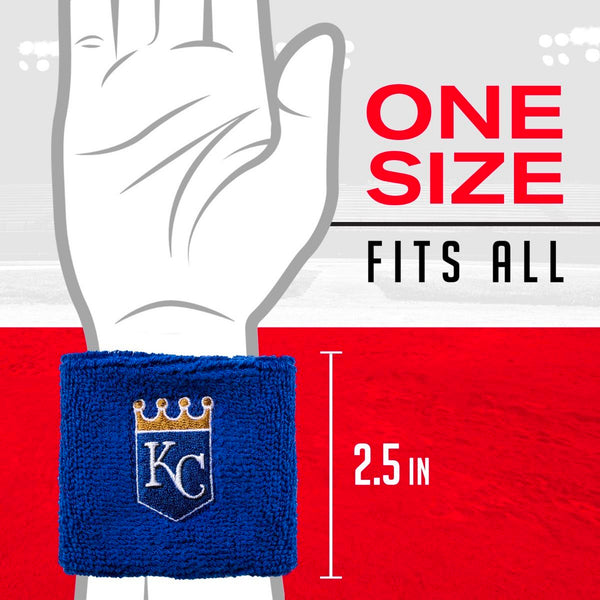 Muñequeras Franklin 2.5 in MLB Team Kansas City Royals