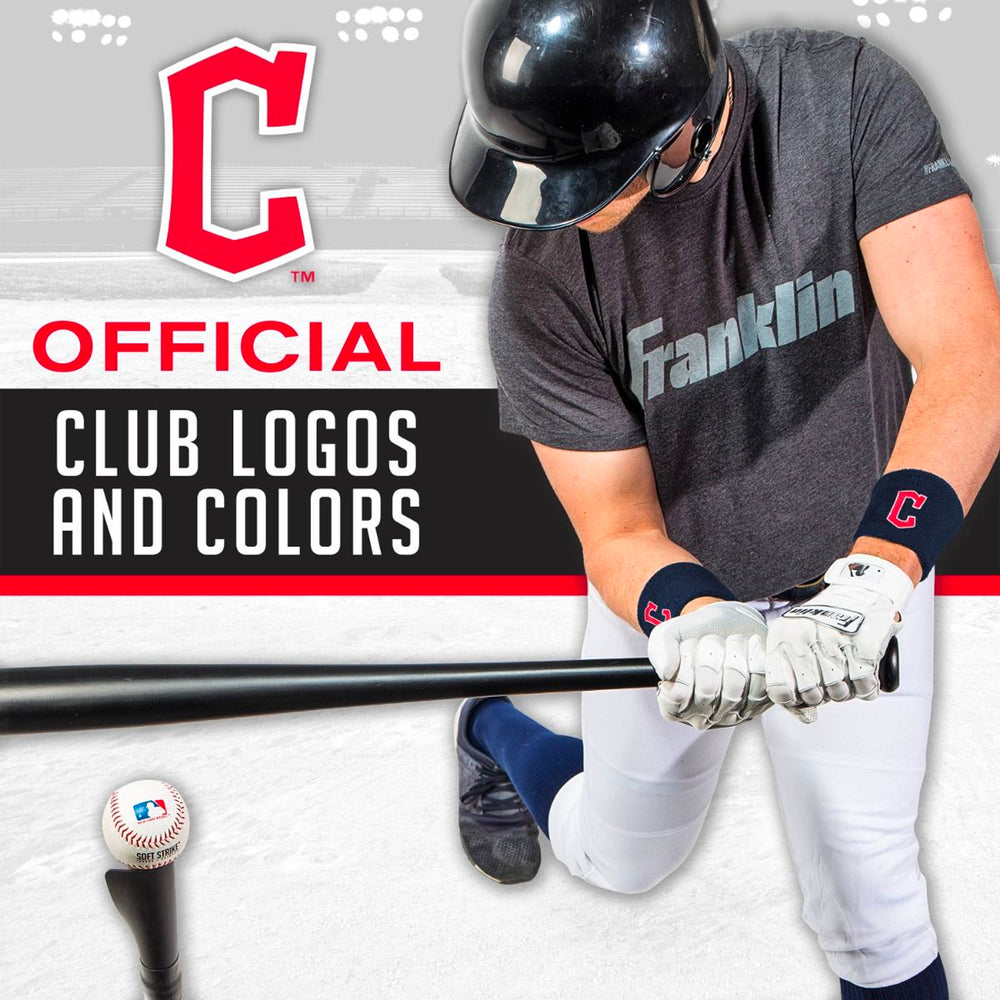 Muñequeras Franklin 2.5 in MLB Team Cleveland Guardians