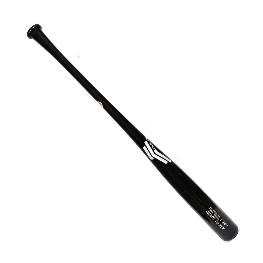 Bat Beisbol Madera Maple Overfly Ready To Fly Negro ADULTO