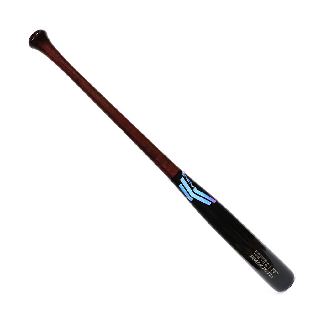 Bat Beisbol Madera Maple Overfly Ready To Fly Café Negro ADULTO