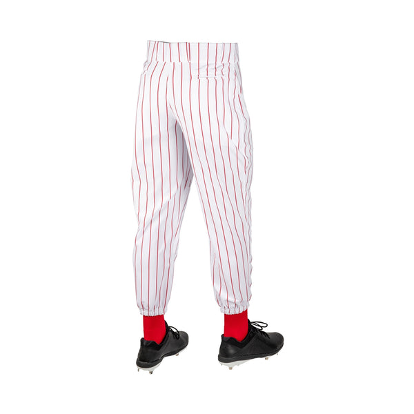 Pantalon Beisbol Champro Triple Crown Pinstripe BPPINAWSP Rayas Blanco Rojo ADULTO