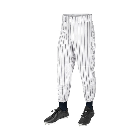 Pantalon Beisbol Champro Triple Crown Pinstripe BPPINAWNP Rayas Blanco Marino ADULTO