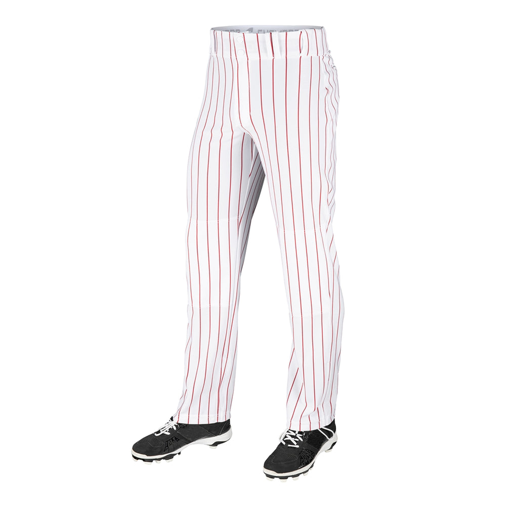 Pantalon Beisbol Champro Blanco Rayas Rojo Largo Triple Crown BPPINU Adulto