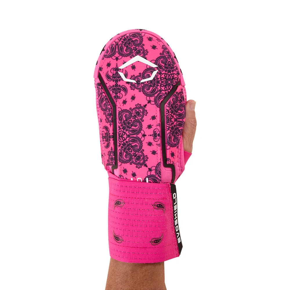 Protector de Mano Barridas Beisbol Softbol Evoshield X-SRZ Paisley