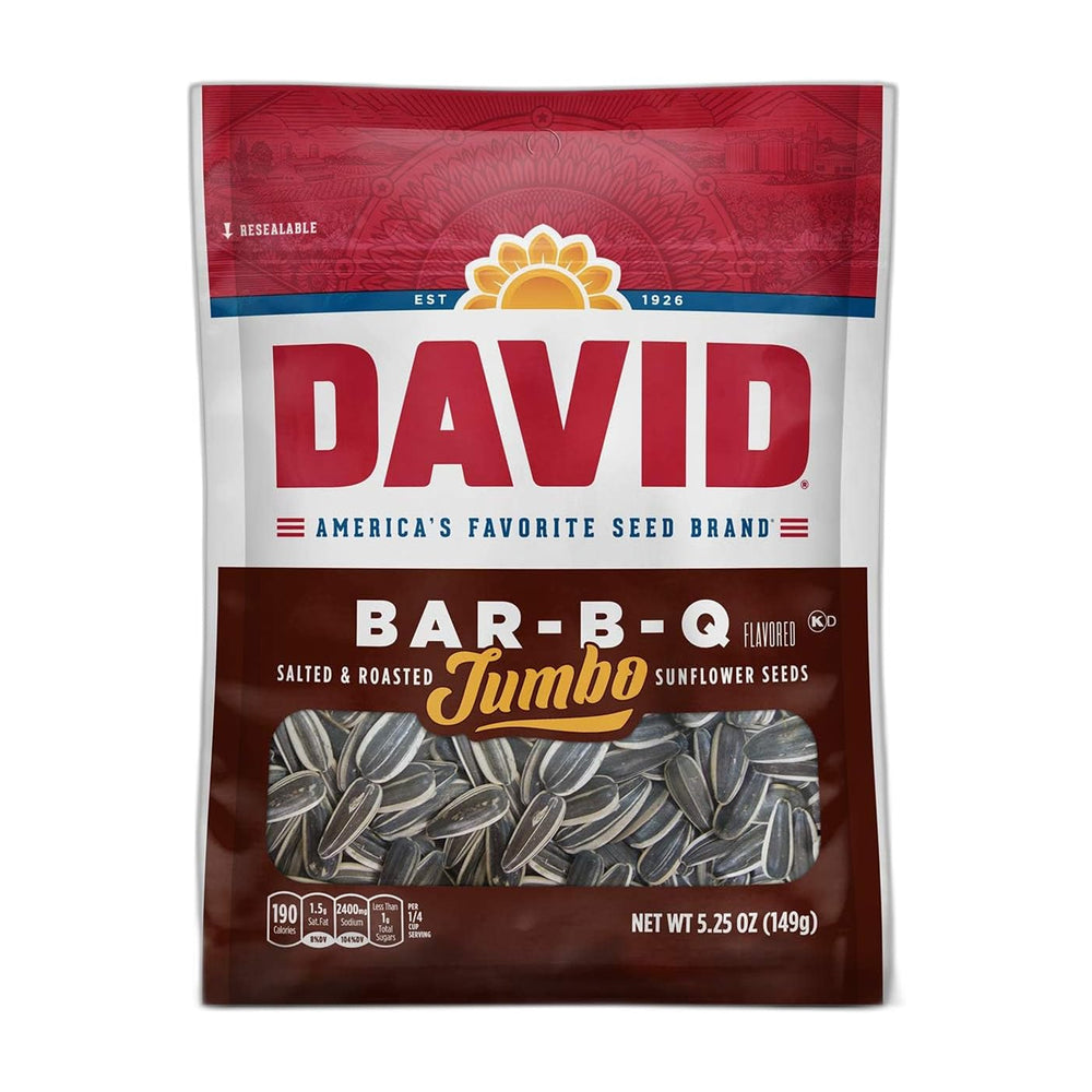 Semillas de Girasol Jumbo David BBQ 5.25 Oz