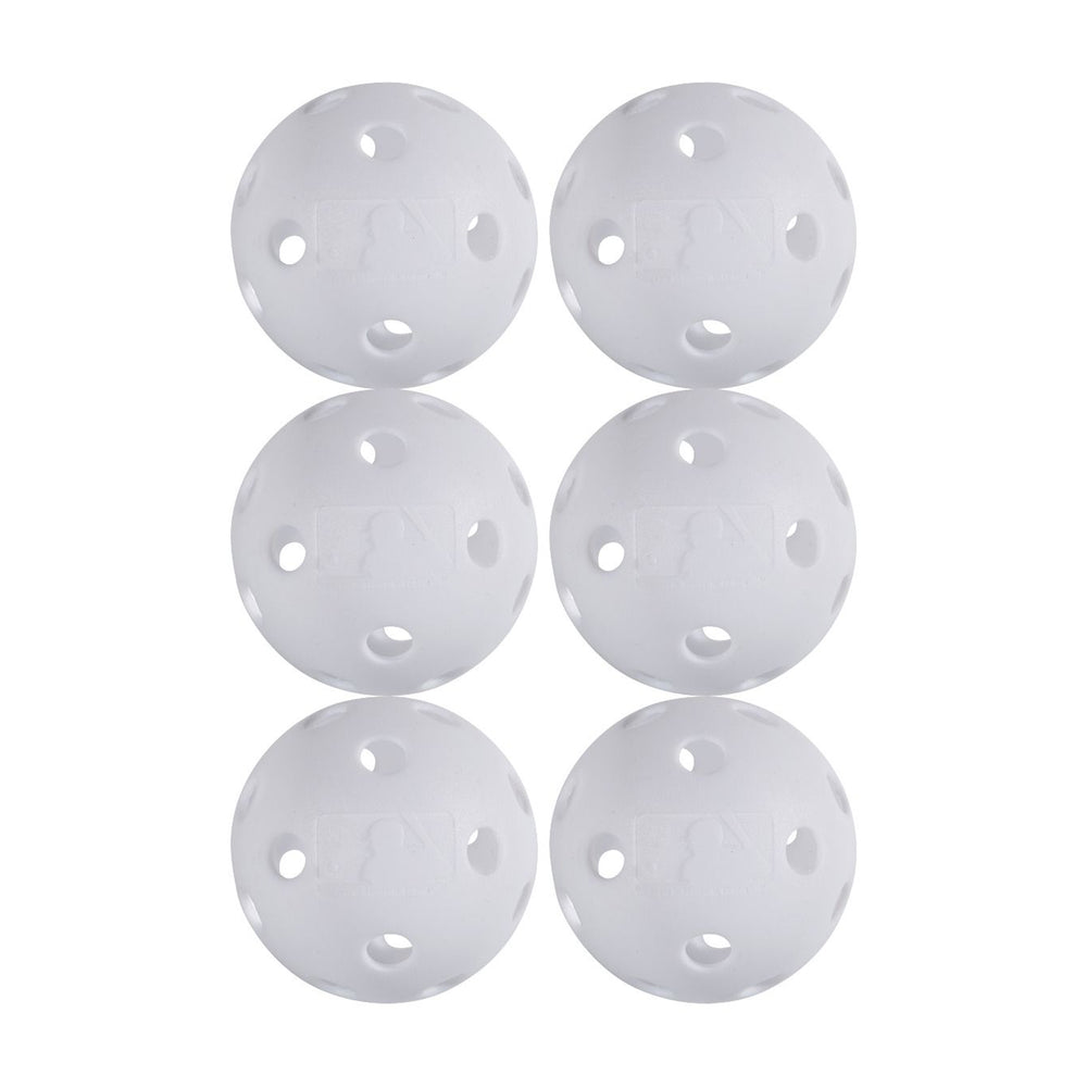 Set 6 Pelotas de Entrenamiento Indestruct-A-Ball Beisbol Franklin Blanco