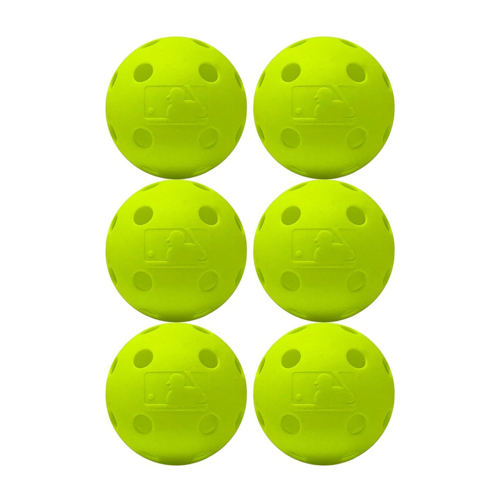 Set 6 Pelotas de Entrenamiento Indestruct-A-Ball Beisbol Franklin Verde