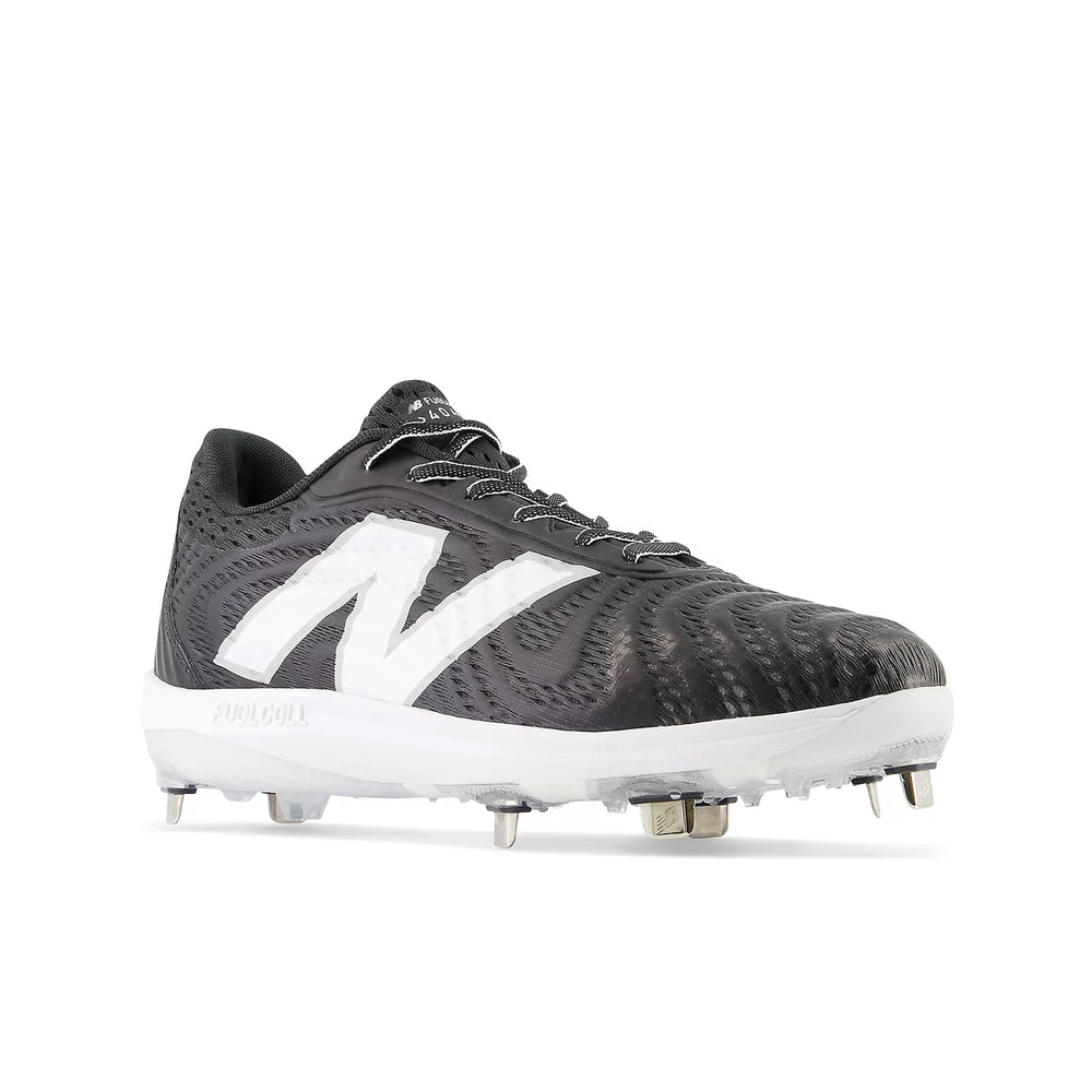 Spikes Beisbol New Balance FuelCell 4040 V7 Metal Negro Blanco