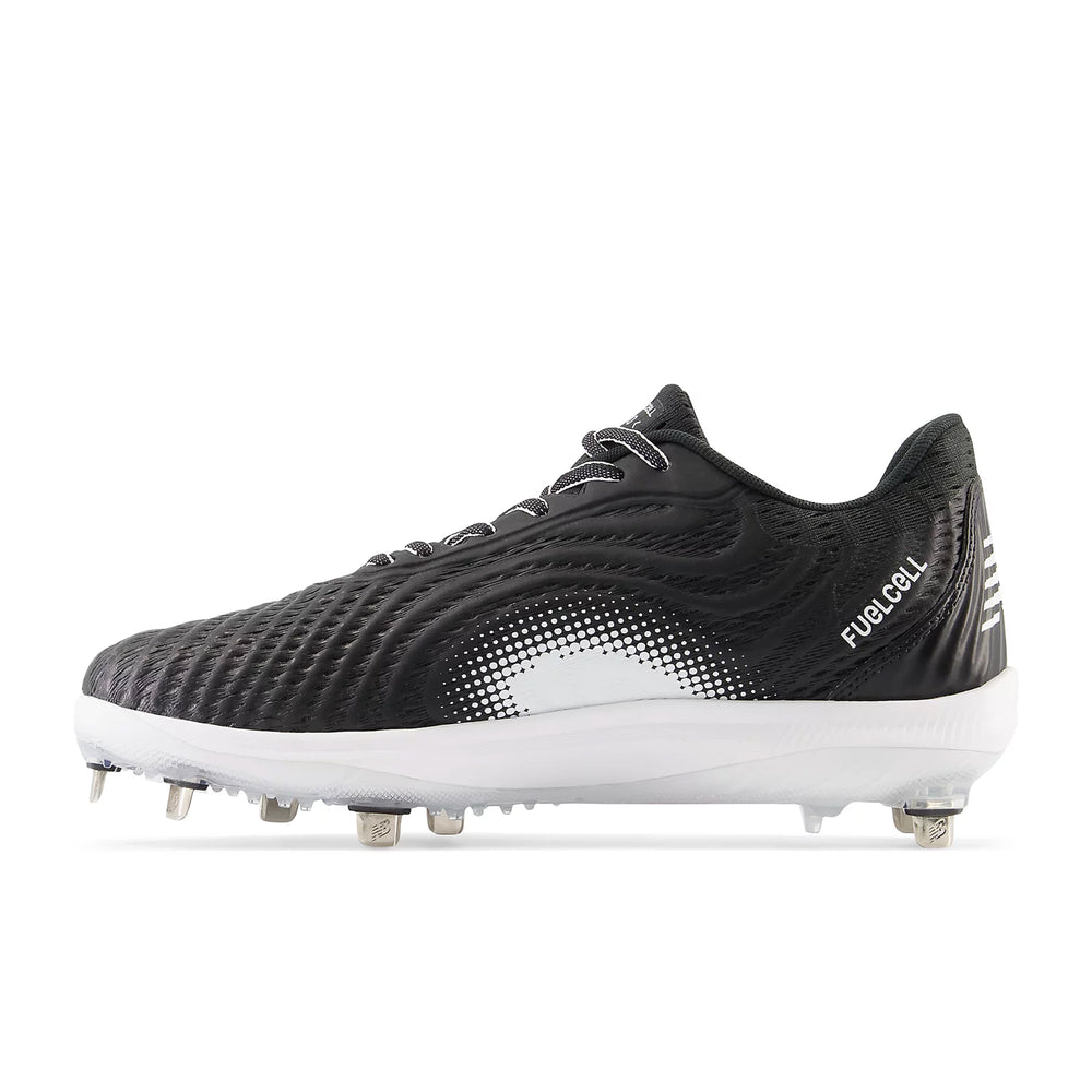 Spikes Beisbol New Balance FuelCell 4040 V7 Metal Negro Blanco