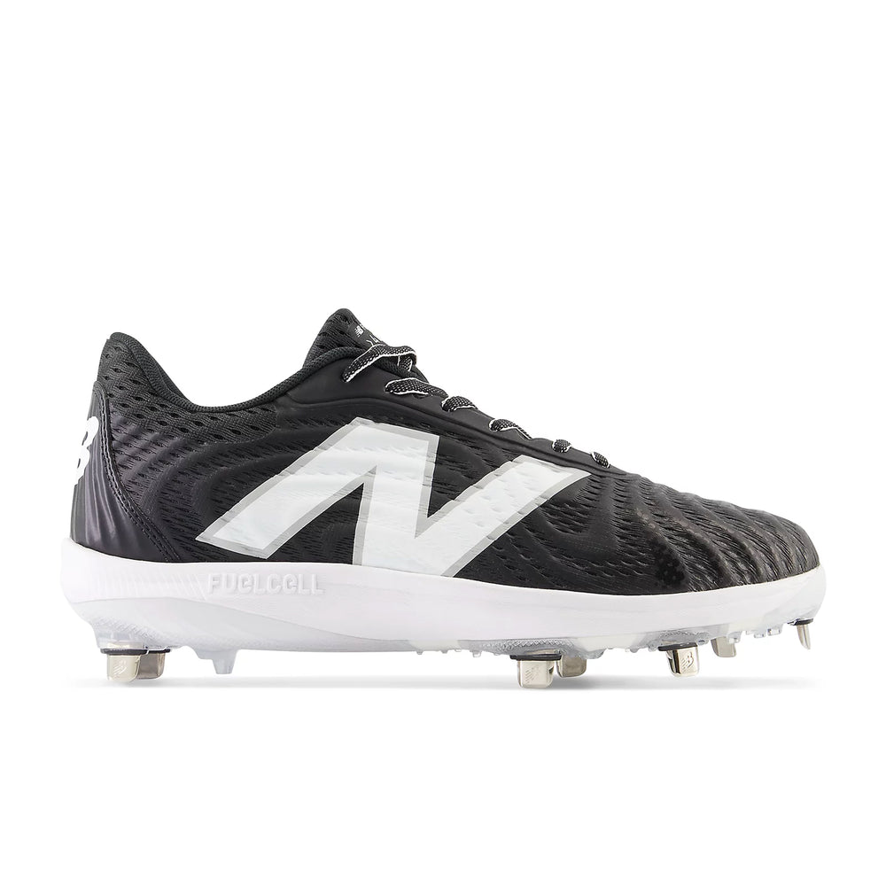 Spikes Beisbol New Balance FuelCell 4040 V7 Metal Negro Blanco