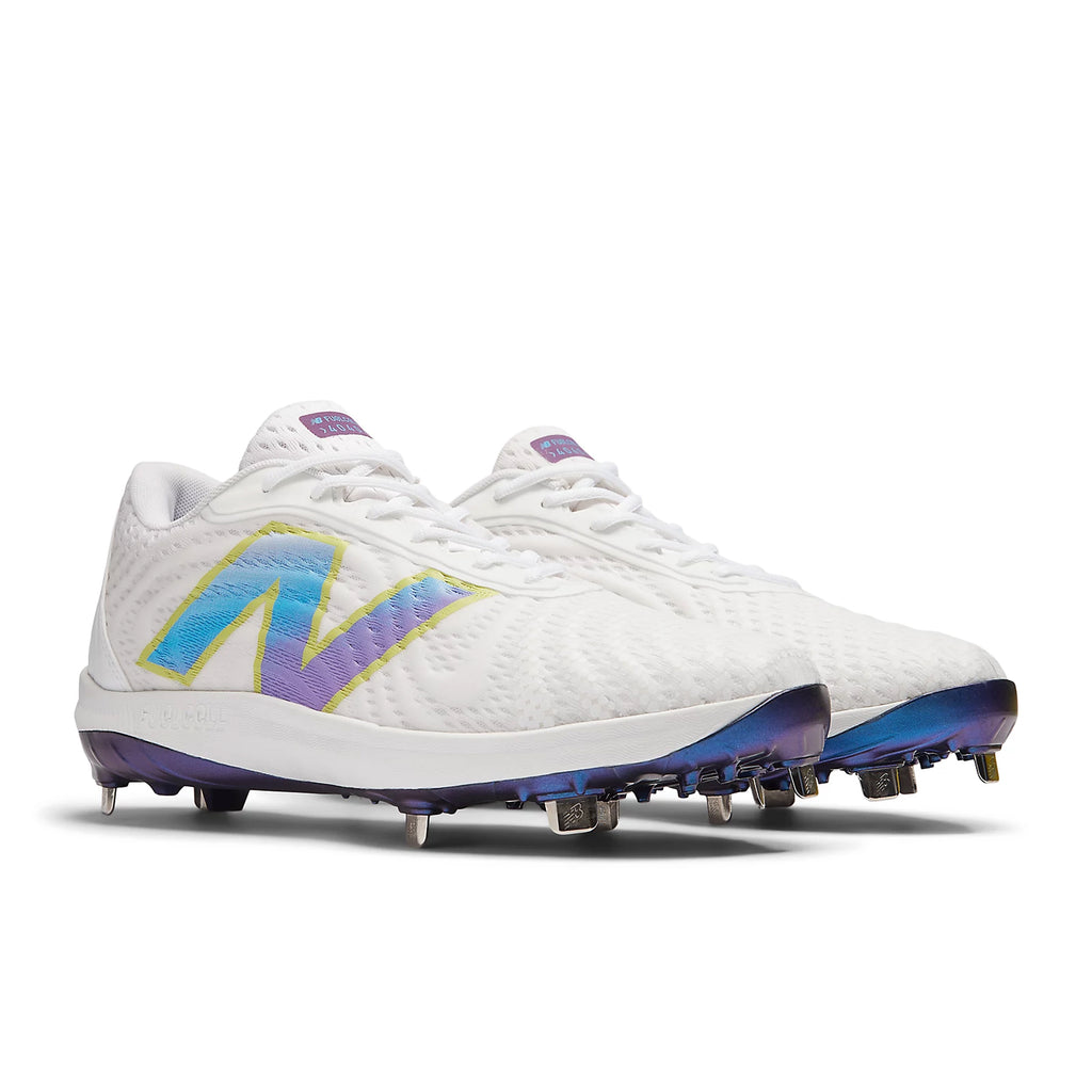 Spikes Beisbol New Balance FuelCell 4040V7 Blanco