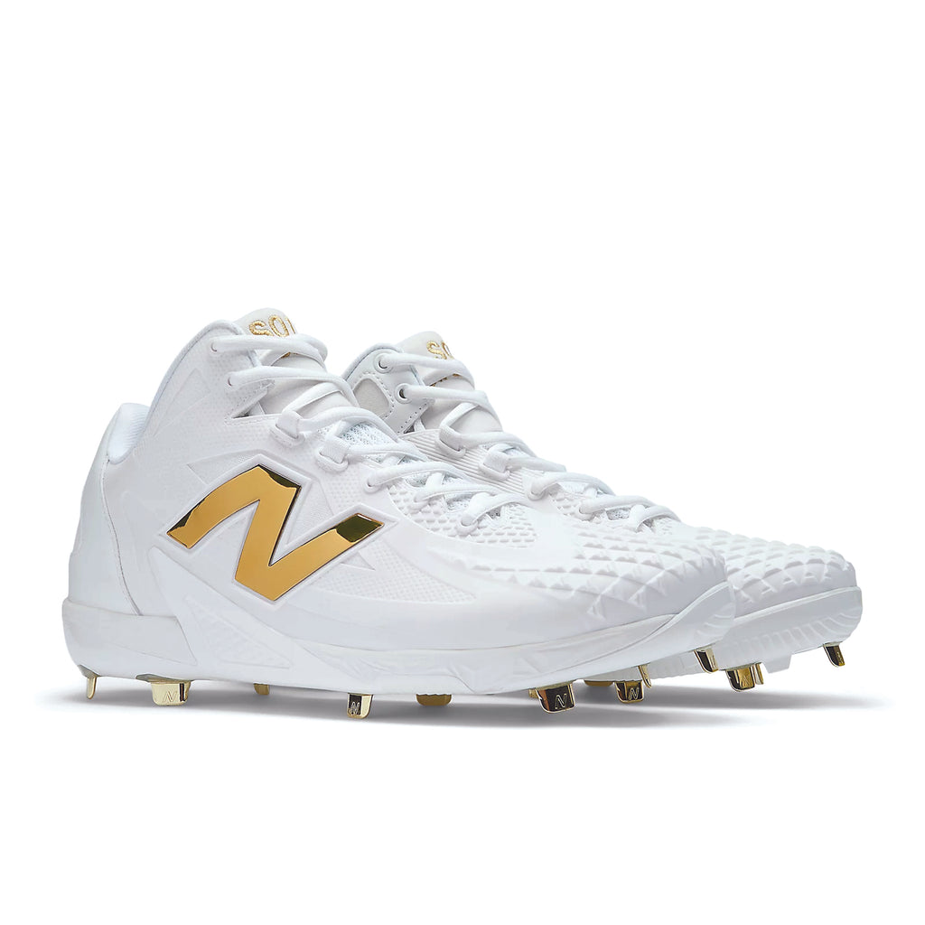 Spikes Beisbol New Balance Ohtani 1 Blanco Dorado