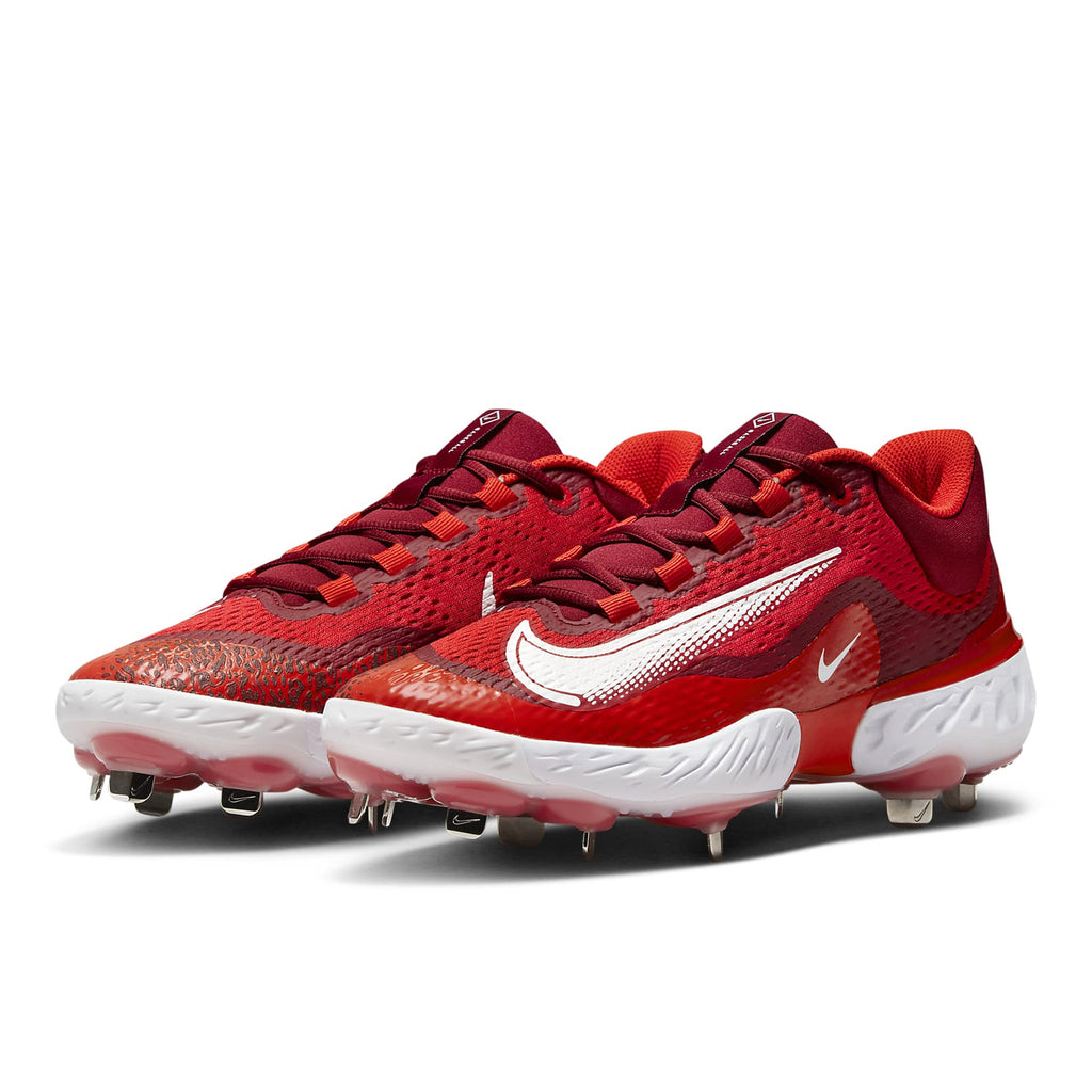 Spikes Beisbol Nike Alpha Huarache Elite 4 Low Rojo
