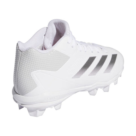 Spikes Beisbol Softbol Adidas Adizero Impact MD Blanco Negro INFANTIL