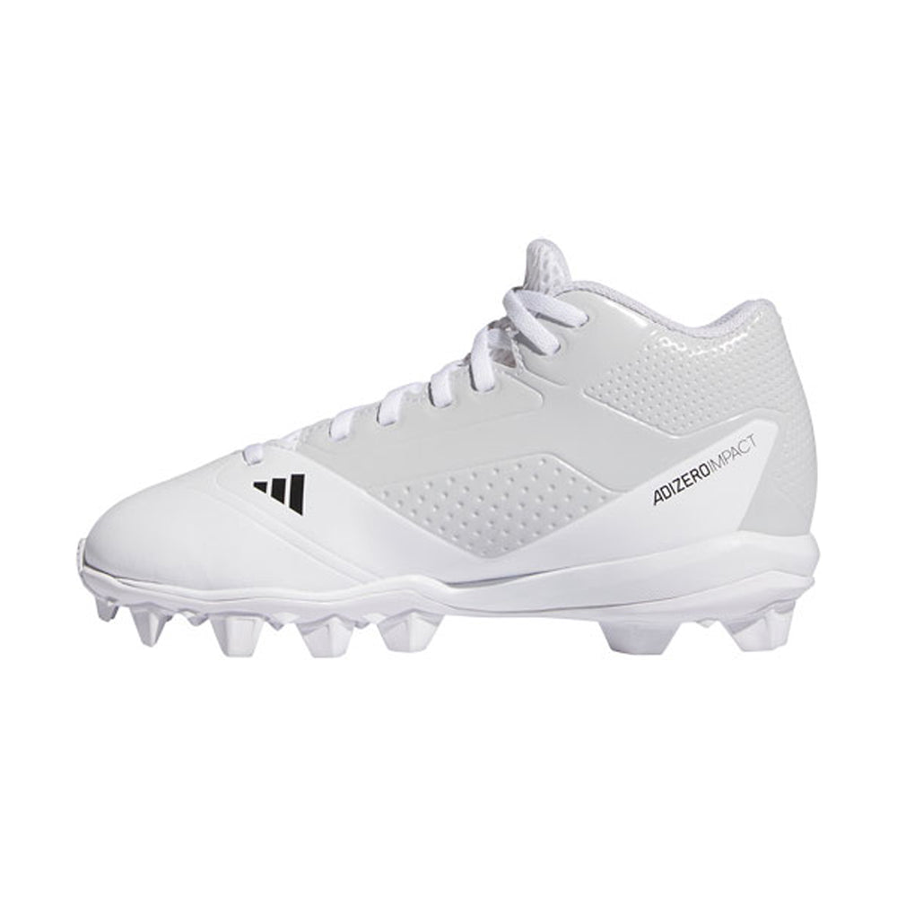 Spikes Beisbol Softbol Adidas Adizero Impact MD Blanco Negro INFANTIL