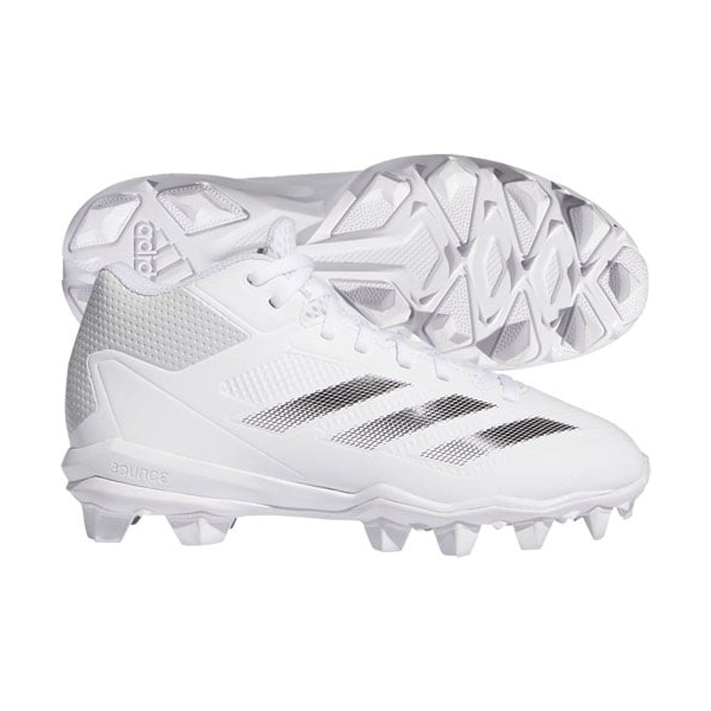 Spikes Beisbol Softbol Adidas Adizero Impact MD Blanco Negro INFANTIL