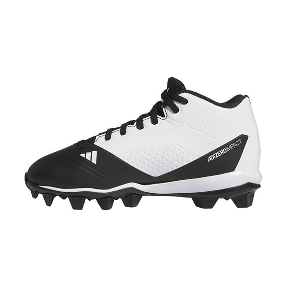Spikes Beisbol Softbol Adidas Adizero Impact MD Negro Blanco INFANTIL
