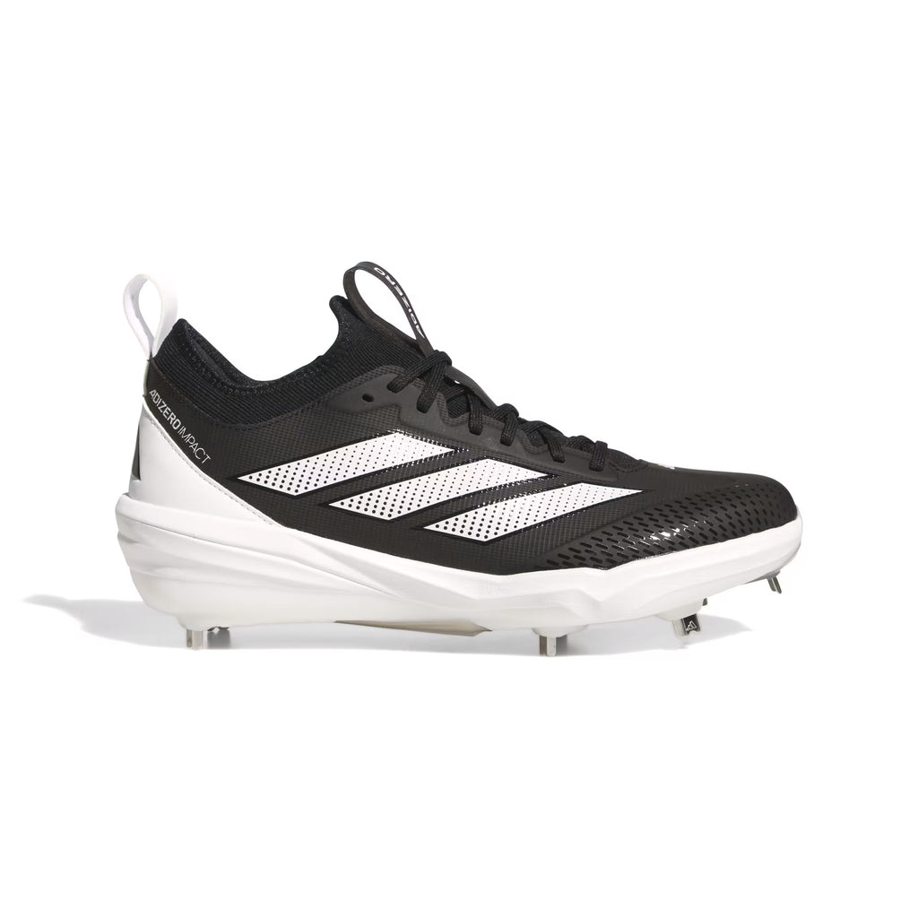 Spikes Beisbol Softbol Adidas  Impact 2.0 Negro Metal
