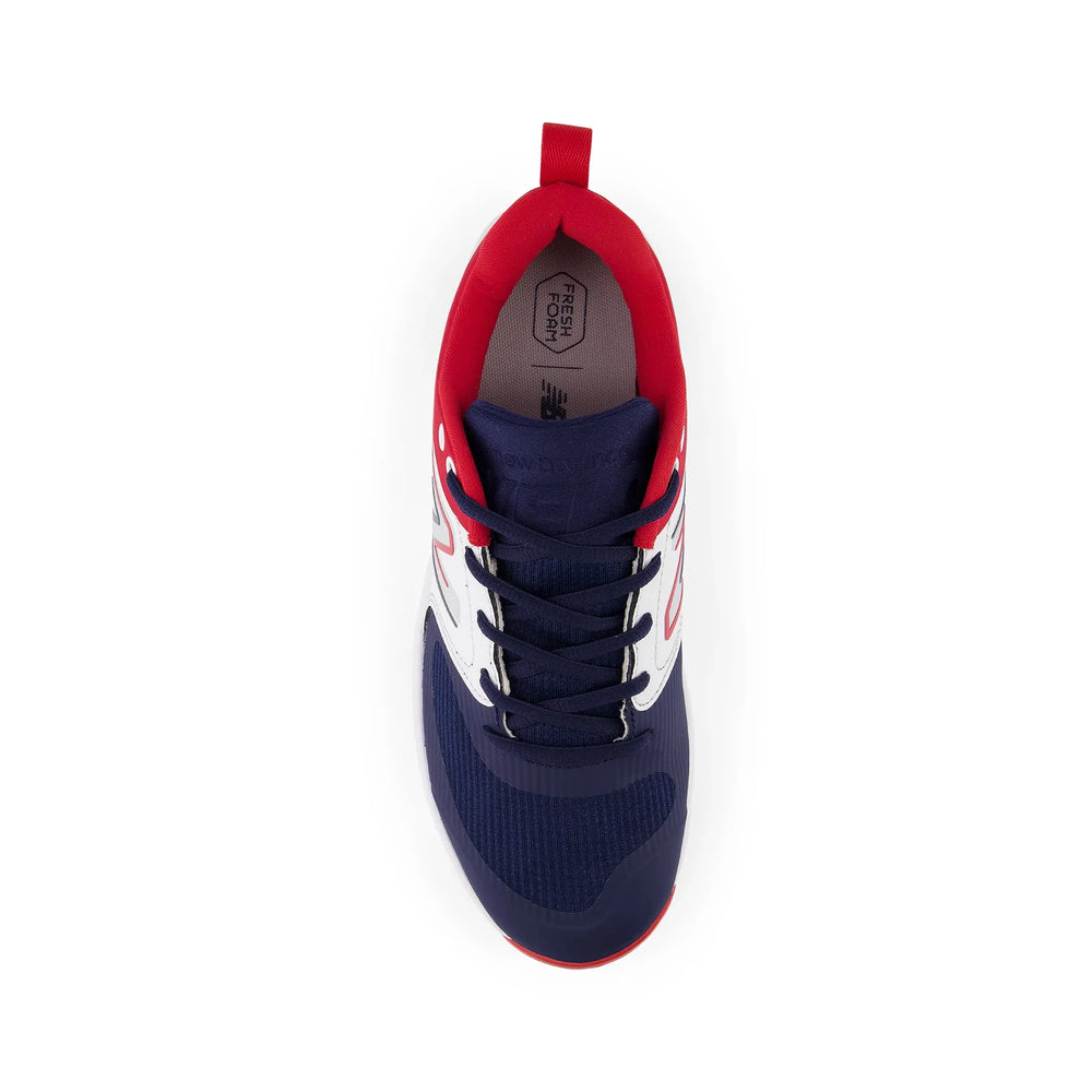 Spikes Beisbol Softbol New Balance Fresh Foam Velo V3 Rojo Marino Dama