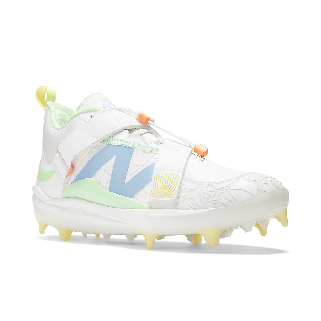 Spikes Beisbol Softbol New Balance FuelCell Lindor 2 Comp Blanco