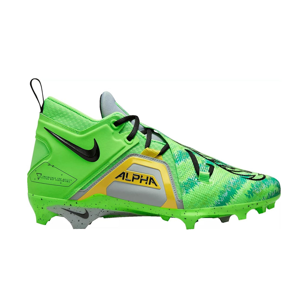 Spikes Beisbol Softbol Nike Alpha Menace Pro 3 Verde Amarillo