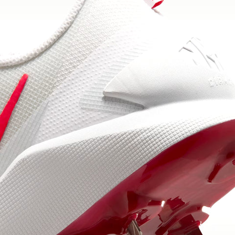 Spikes Beisbol Softbol Nike Diamond Showcase MTL Metal Blanco Rojo