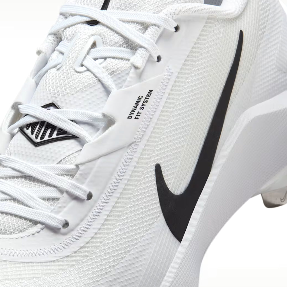Spikes Beisbol Softbol Nike Diamond Showcase MTL Metal Blanco