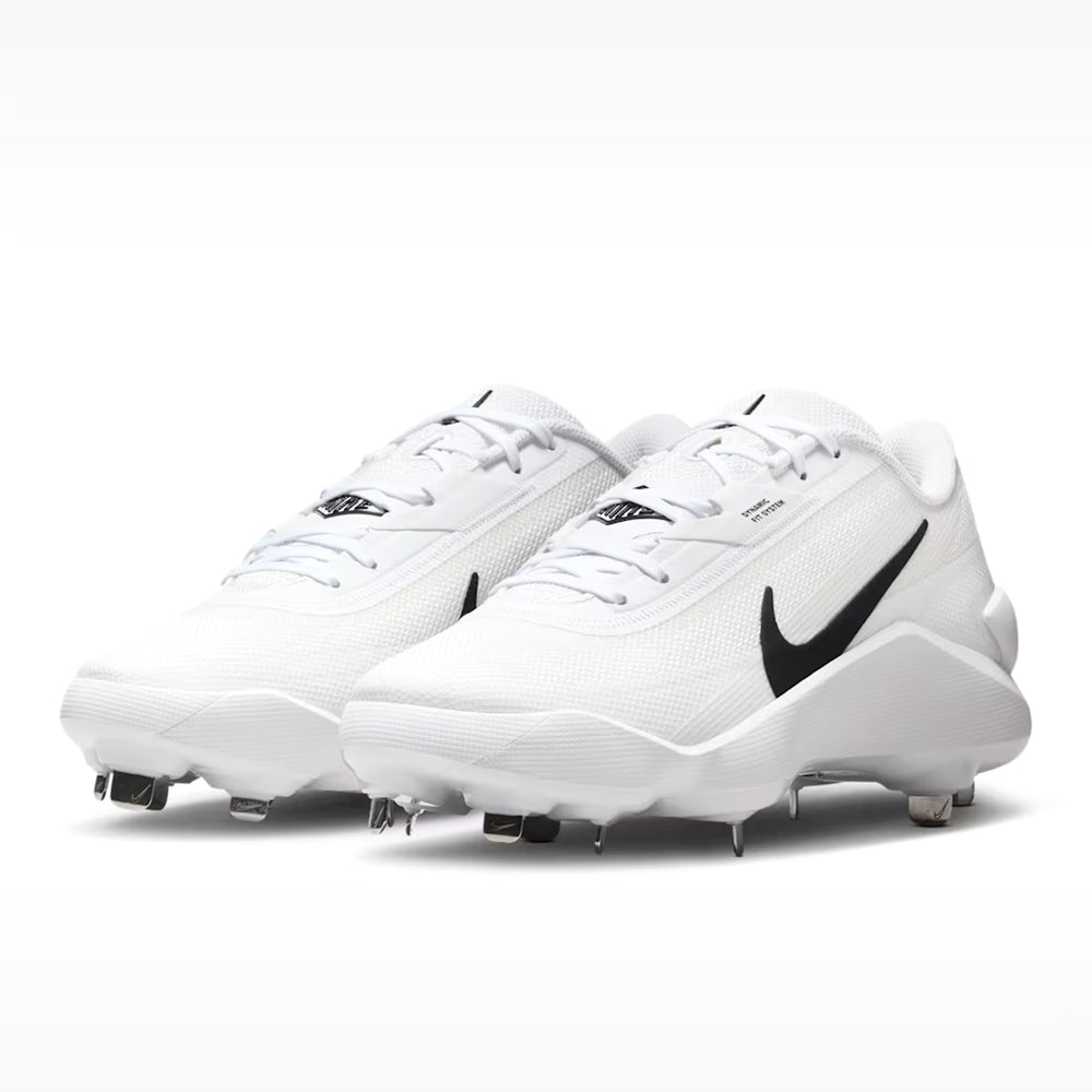 Spikes Beisbol Softbol Nike Diamond Showcase MTL Metal Blanco