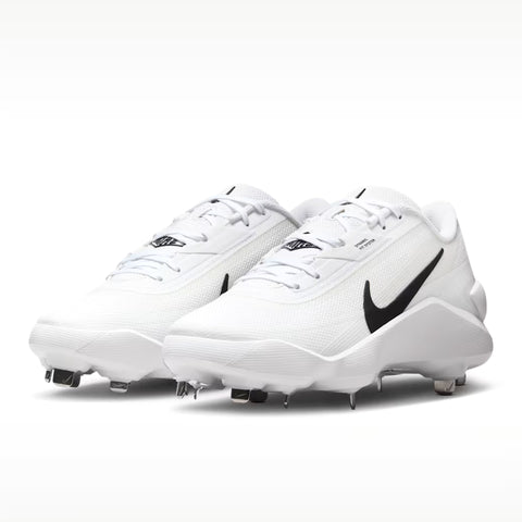 Spikes Beisbol Softbol Nike Diamond Showcase MTL Metal Blanco