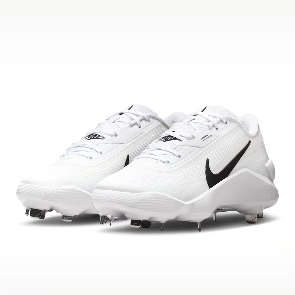Spikes Beisbol Softbol Nike Diamond Showcase MTL Metal Blanco