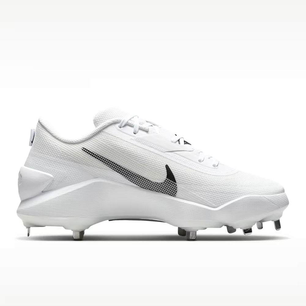 Spikes Beisbol Softbol Nike Diamond Showcase MTL Metal Blanco