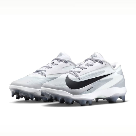 Spikes Beisbol Softbol Nike Diamond Standout MCS Plastico Blanco Gris