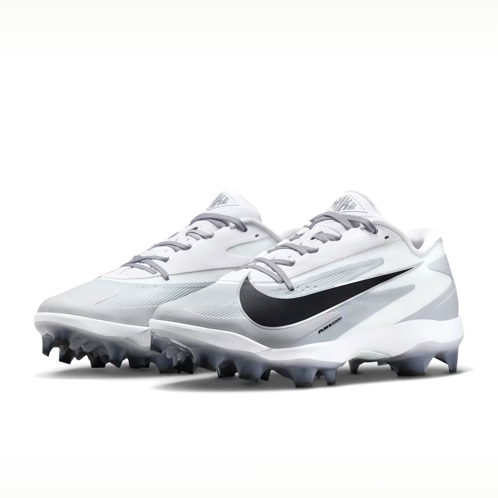 Spikes Beisbol Softbol Nike Diamond Standout MCS Plastico Blanco Gris
