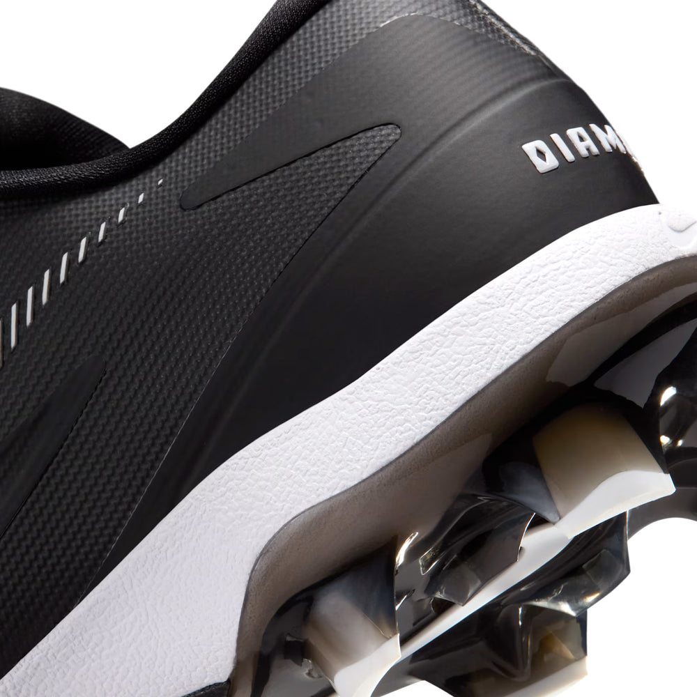 Spikes Beisbol Softbol Nike Diamond Standout MCS Plastico Negro