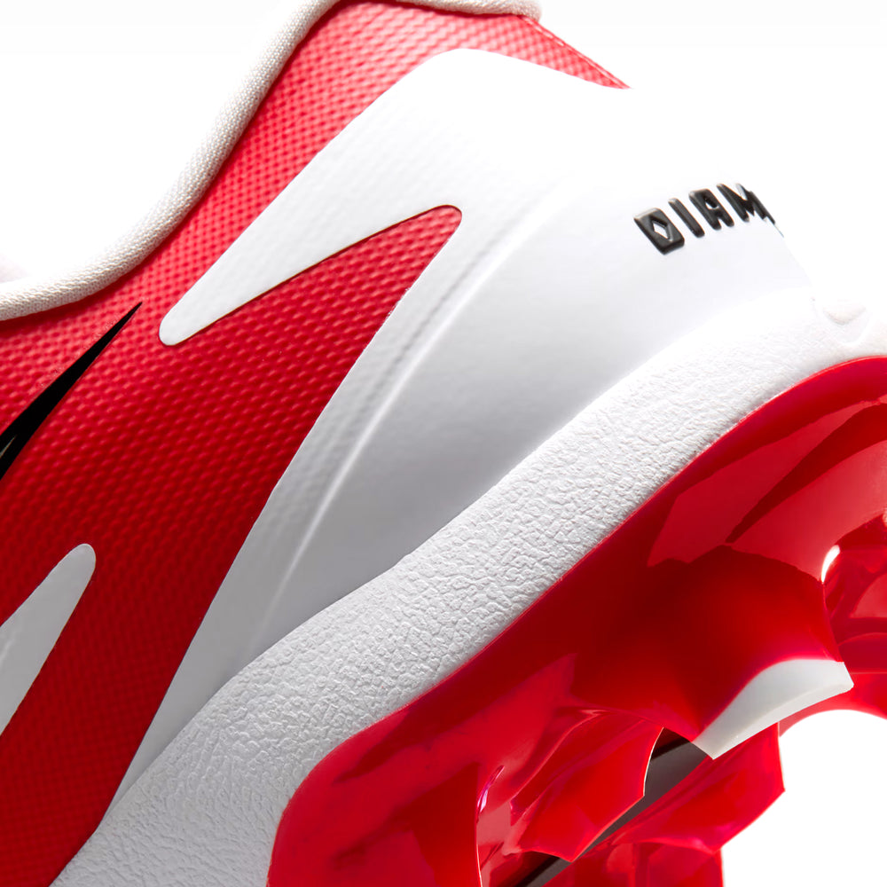 Spikes Beisbol Softbol Nike Diamond Standout MCS Plastico Rojo