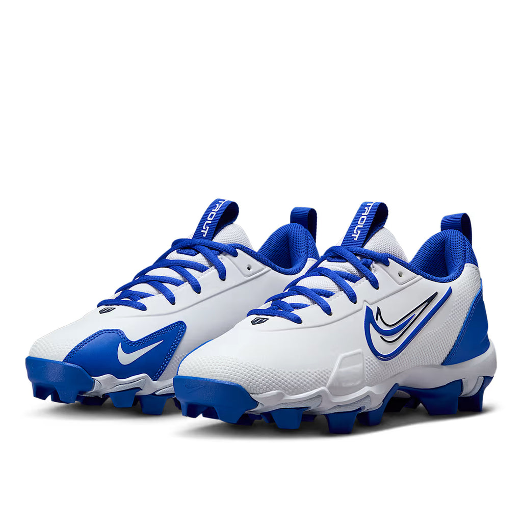 Spikes Beisbol Softbol Nike Force Trout 9 Keystone Blanco Azul INFANTIL
