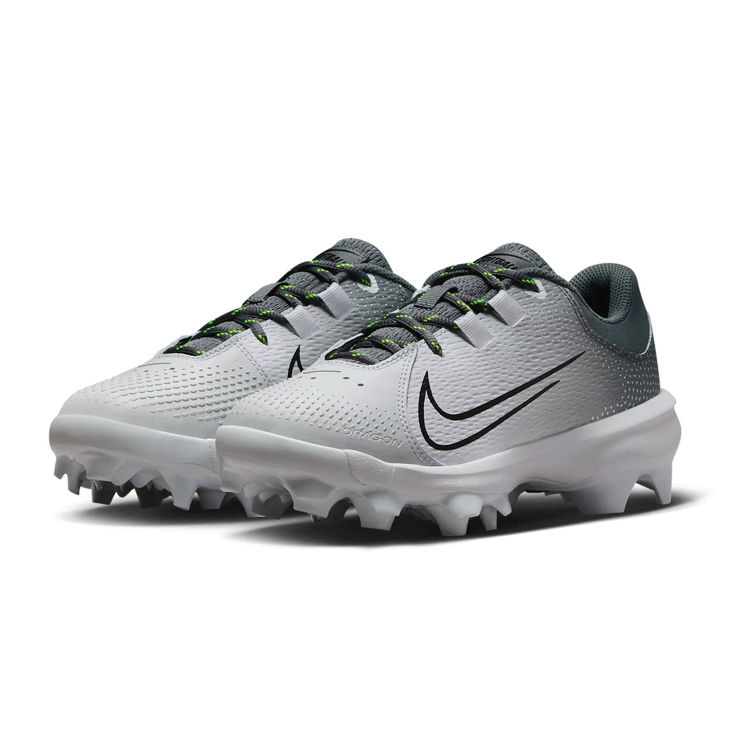 Spikes Beisbol Softbol Nike Hyperdiamond 4 Pro MCS Blanco gris