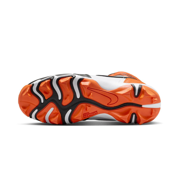 Spikes Beisbol Softbol Nike Jordan 1 Naranja Negro INFANTIL