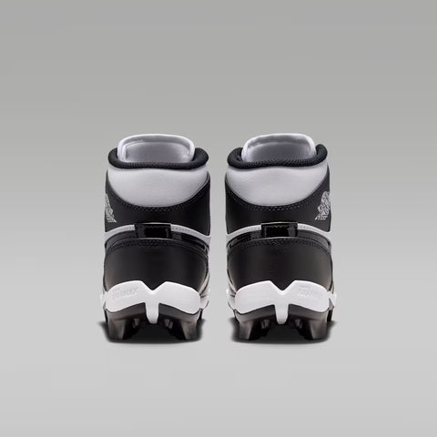Spikes Beisbol Softbol Nike Jordan 1 Negro Blanco Infantil